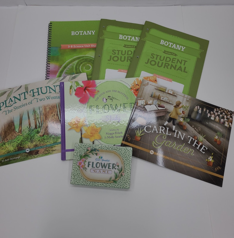 The Good and the Beautiful Botany Science Unit Student Journals Read Alouds Game