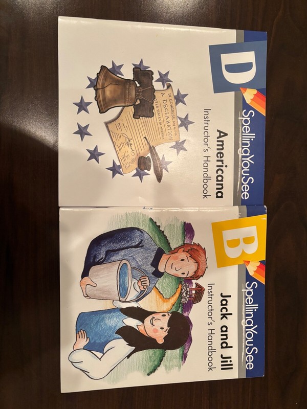 Spelling You See Bundle – Instructor’s Handbooks – Level D & B
