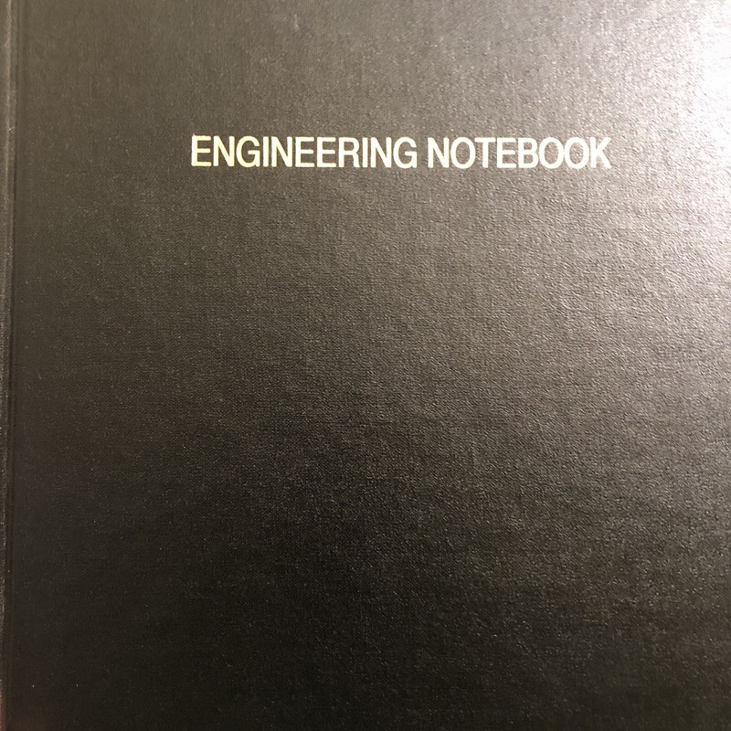 Bookfactory Project Design Engineering Notebook 92 Pages .25″ Lab Grid Brand New