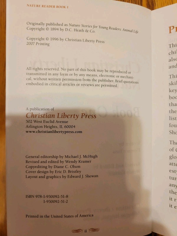Christian Liberty Nature Readers Books 1,2,5 Florence Bass gallery