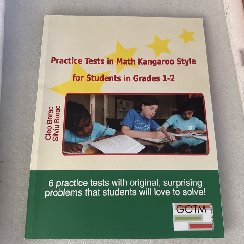 Practice Tests In Math Kangaroo Style For Students In Grades 1-2