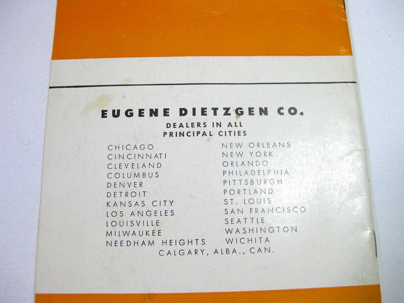 Dietzgen Use & Care of Drawing Instruments Self-Teaching Instruction Book #9255 gallery