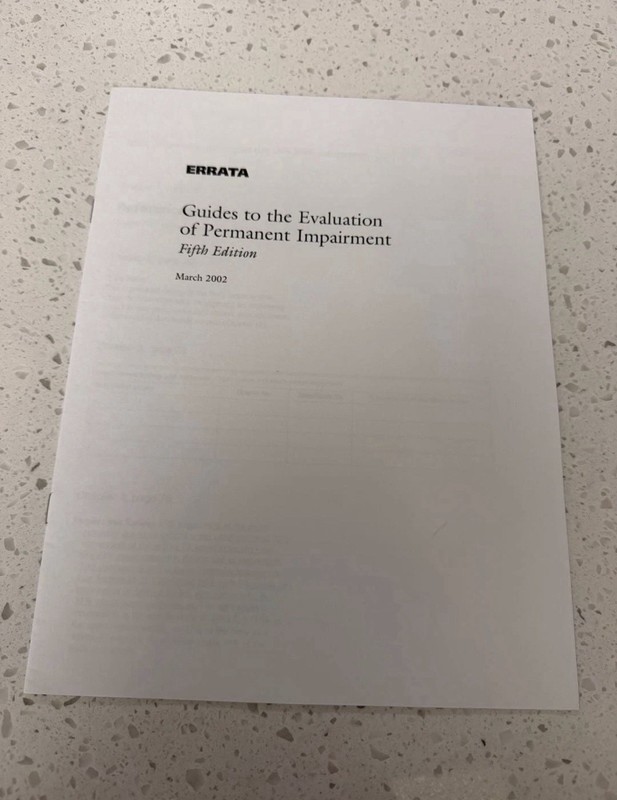 AMA Guides to the Evaluation of Permanent Impairment, Fifth Edition gallery