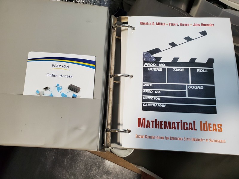 Mathematical Ideas by Charles Miller Second Edition gallery