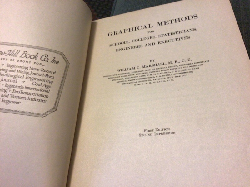 Graphical Methods for Colleges, Engineers, Statisticans