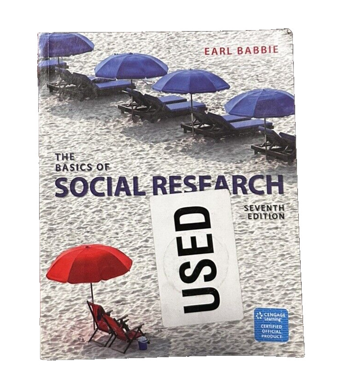The Basics of Social Research – Paperback By Babbie, Earl R – VERY GOOD
