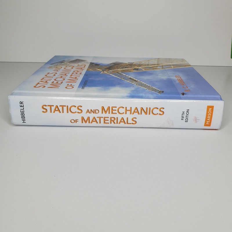 Statics and Mechanics of Materials 5th Edition Hardcover Used Good gallery