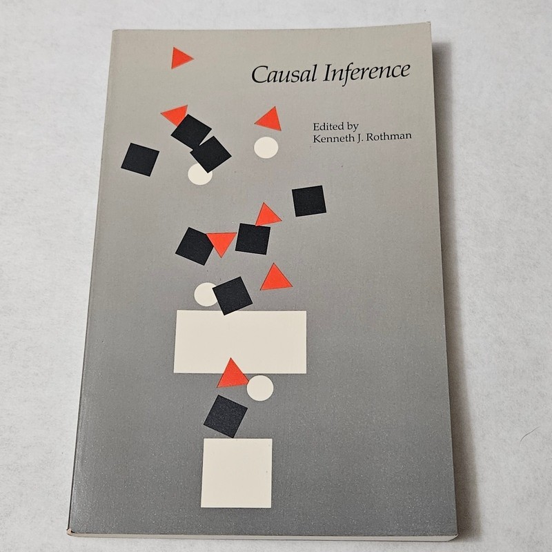 Causal Inference by Kenneth J. Rothman paperback 1988