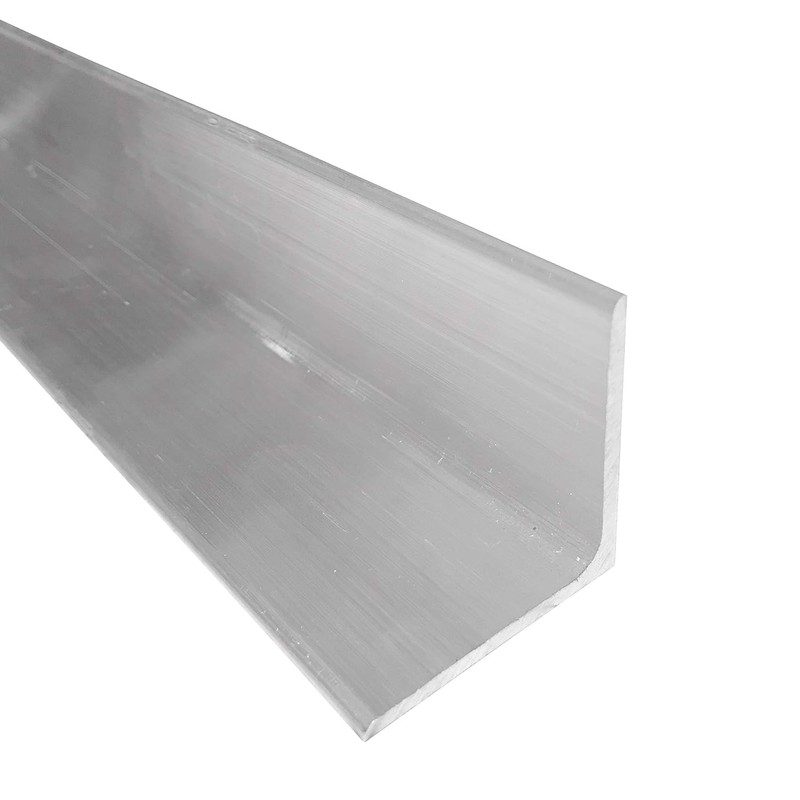 Aluminum Angle Bar 1-1/2 x 1-1/2 x 1/8 inch 6061 T6 8 inch L Stock Brace