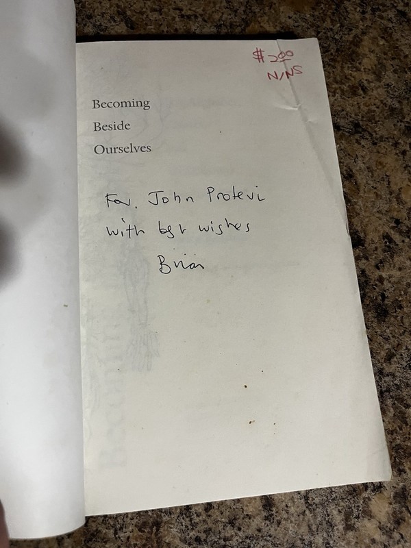 Becoming Beside Ourselves Brian Rotman Duke University Press Paperback Inscribed gallery