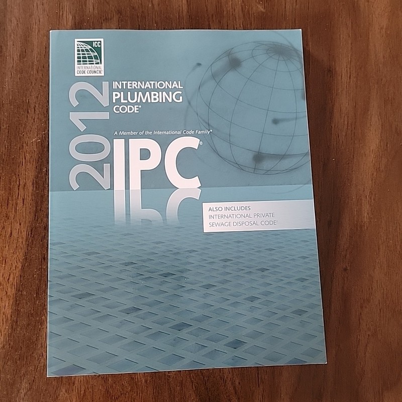 IPC International Plumbing Code 2012 PB Private Sewage Disposal ICC