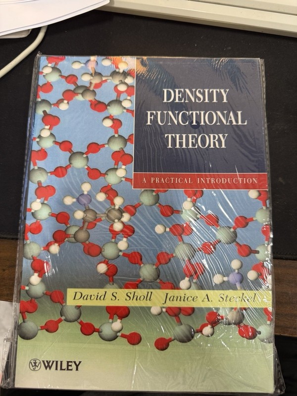 Wiley Density Functional Theory: A Practical Introduction HC 2009 Sholl/Steckel
