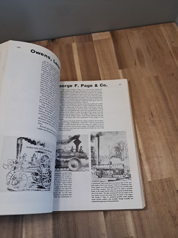 ENCYCLOPEDIA of AMERICAN STEAM TRACTION ENGINES by Jack Norbeck HC 1976 P76 gallery