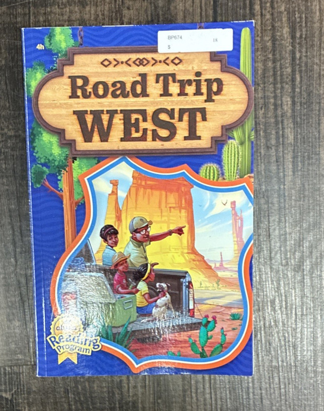 A Beka Grade 4 – Road Trip West , Book 4H in Reading Program