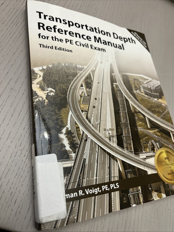 PPI Transportation Depth Reference Manual for the PE Civil Exam, 3rd Edition - a