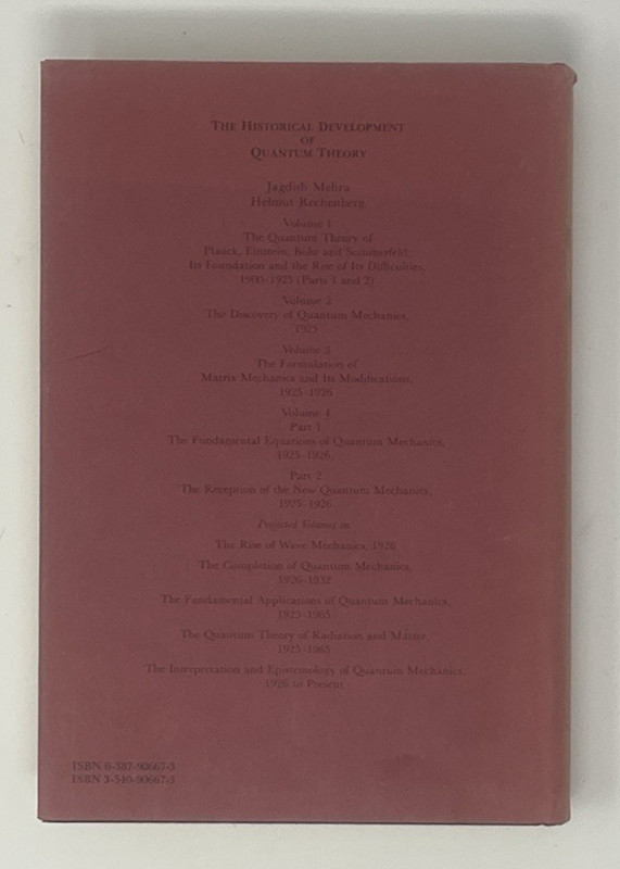 The Historical Development of Quantum Theory Volume 1 Part 2 F5 gallery