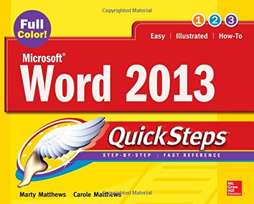 Microsoft? Word 2013 QuickSteps