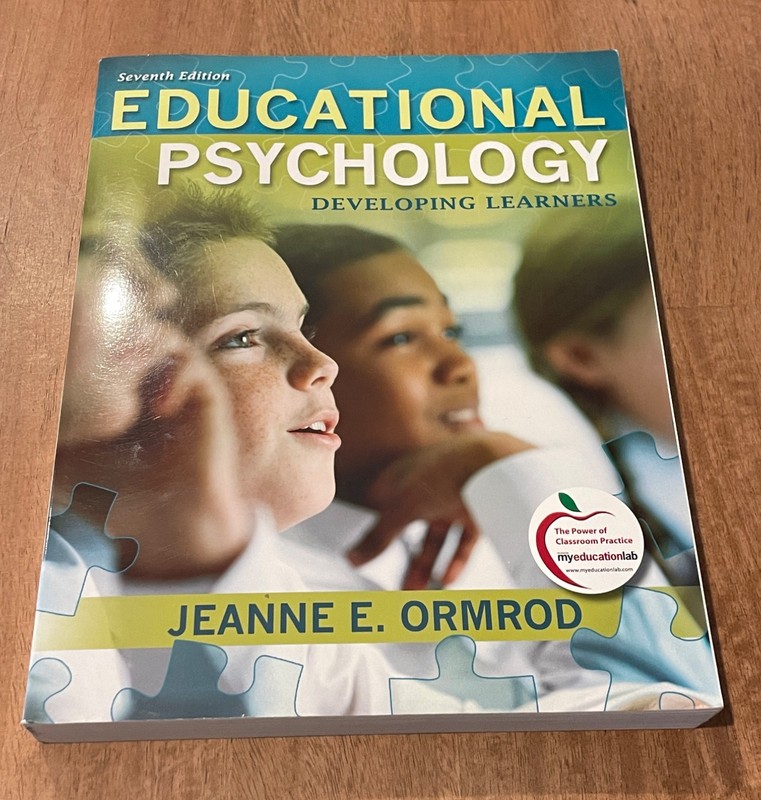 Educational Psychology: Developing Learners by Ormrod, Jeanne Ellis