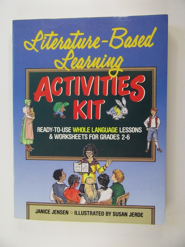 Literature Based Learning Activities Kit: Ready-To-Use Whole Language Les – GOOD