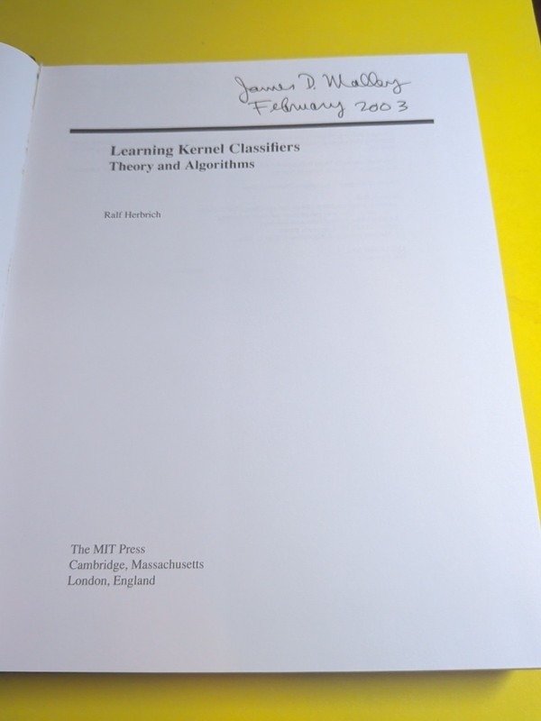 Adaptive Computation and Machine Learning Ser.: Learning Kernel Classifiers :... gallery