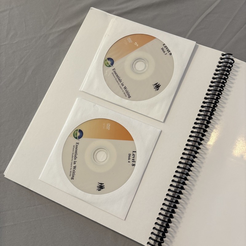 Essentials in Writing Level 8 2nd Edition EIW Student Book and Dvds Homeschool gallery