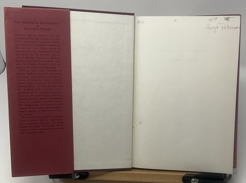 The Historical Development of Quantum Theory Volume 1 Part 2 F5 gallery