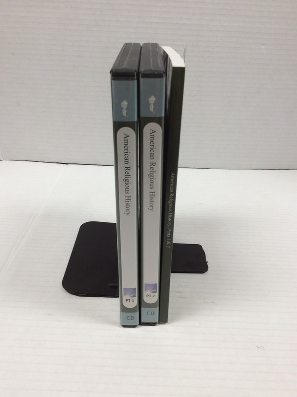 GREAT COURSES: American Religious History Parts 1 and 2 12 CDs plus Guidebook gallery