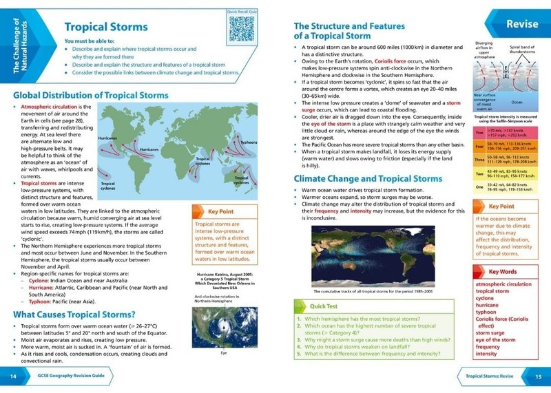 AQA GCSE 9-1 Geography Complete Revision And Practice 3 In 1 With Online Quizzes gallery
