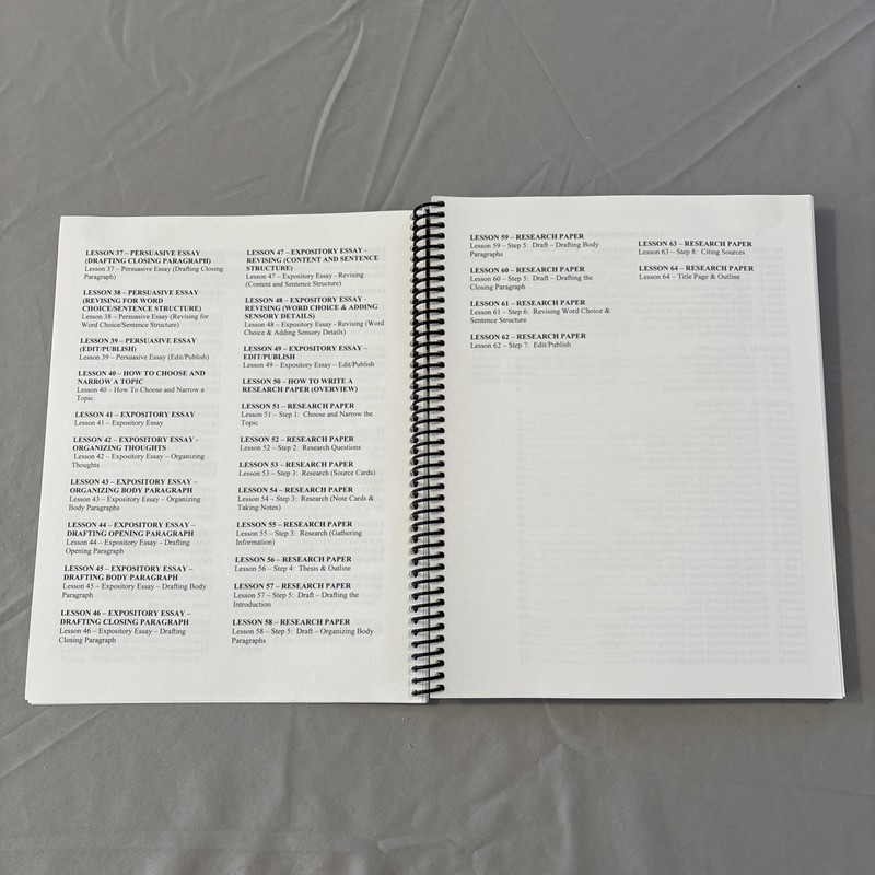 Essentials in Writing Level 8 2nd Edition EIW Student Book and Dvds Homeschool gallery