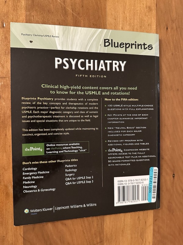 Blueprints Ser.: Blueprints Psychiatry by Michael J. Murphy and Ronald L. Cowan gallery