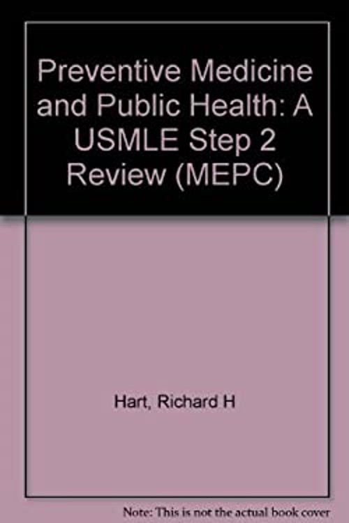 MEPC : Preventive Medicine and Public Health Richard Hart