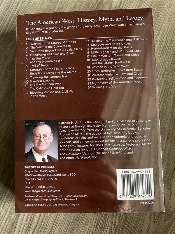 Transcript American West : History, Myth, and Legacy by Patrick N. Allitt gallery