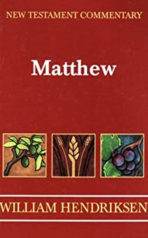 Matthew Hardcover William Hendriksen