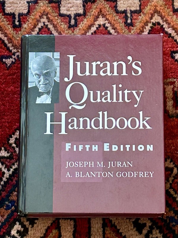 Juran’s Quality Handbook – Hardcover By Juran, Joseph – GOOD