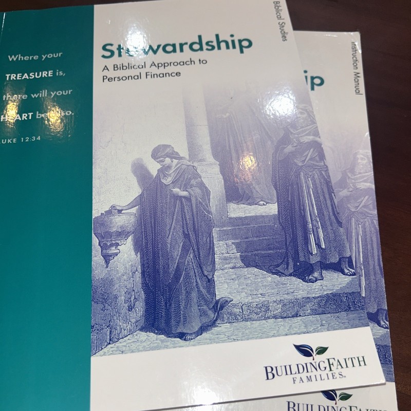 Stewardship Instruction Manual Biblical Studies Book Homeschool Curriculum Demme gallery