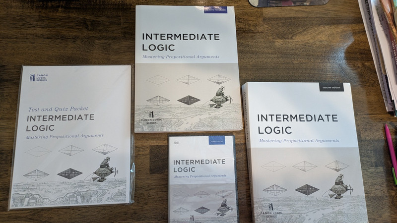 Intermediate Logic: Mastering Propositional Arguments Teacher & Student with DVD