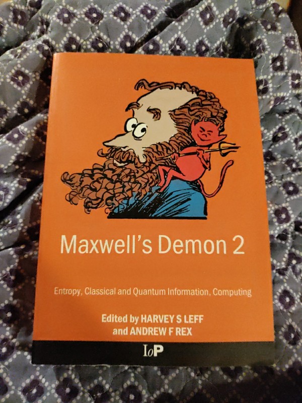 Maxwell’s Demon 2 Entropy, Classical and Quantum Information, Computing by Leff