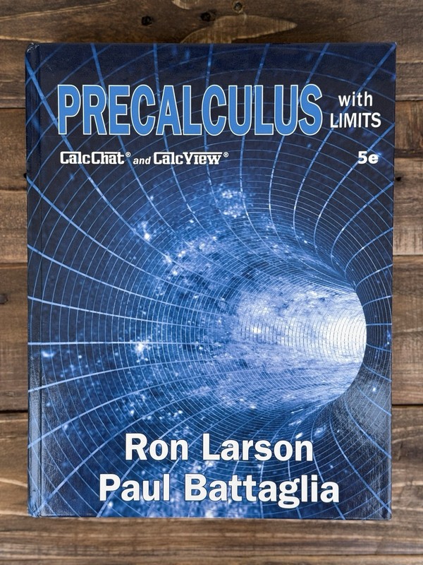Precalculus with Limits 5th Edition Hardcover Textbook 2021
