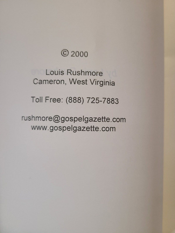 Lot of 2 by Louis Rushmore DIGGING UP THE PAST + BIBLICAL VARIETY VOL 1 / LN gallery