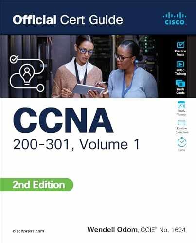 CCNA 200-301 Official Cert Guide, – Paperback, by Odom Wendell – Very Good