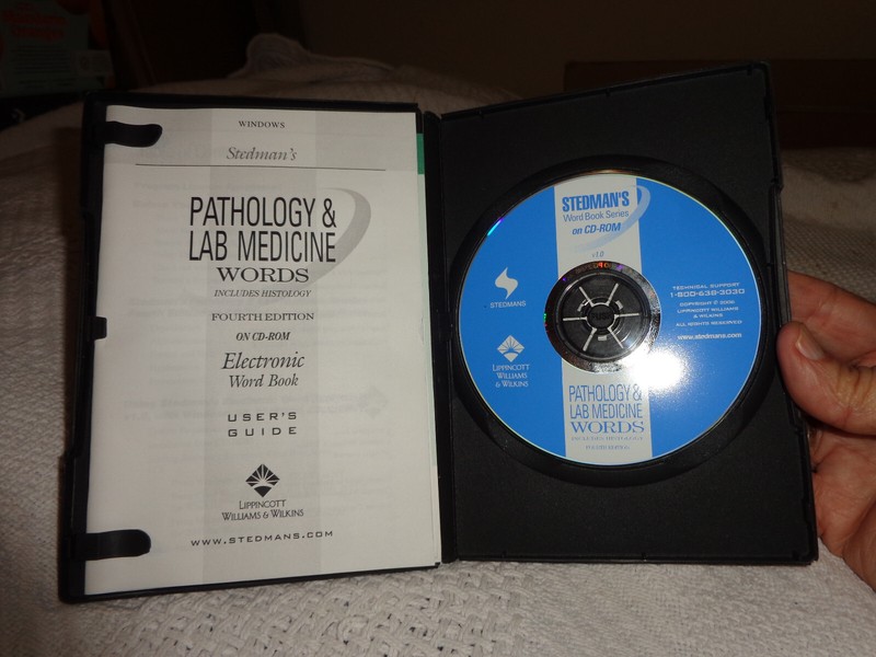 stedman's pathology & lab medicine words fouth edition cd-rom and guide book gallery