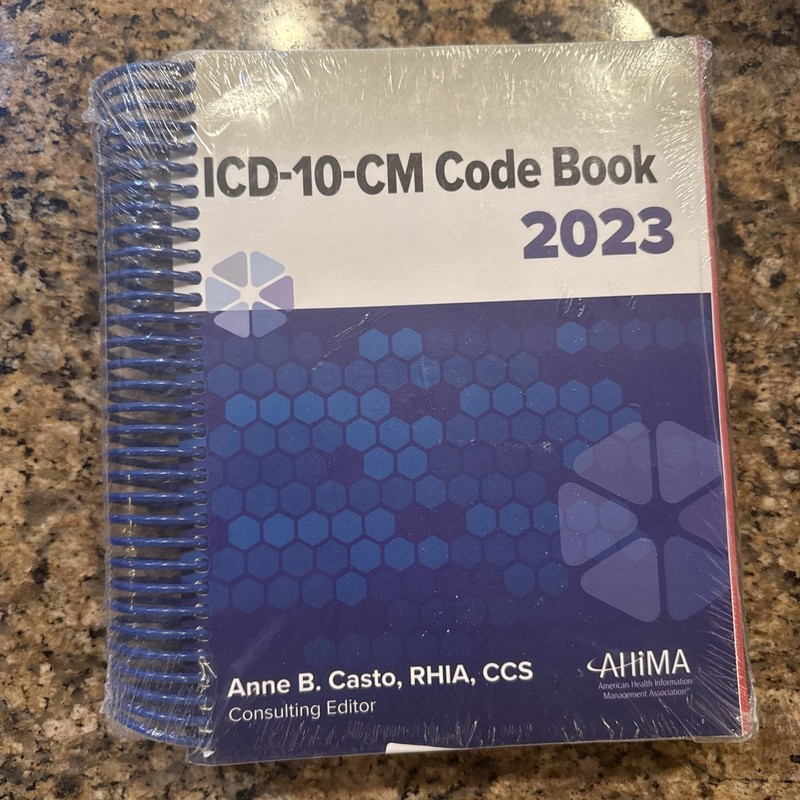 ICD-10-CM Code Book, 2023, Spiral Edition by Anne Casto Paperback