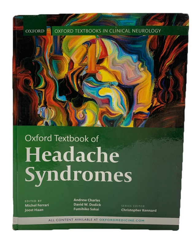 Oxford Textbook of Headache Syndromes by Ferrari, Haan, Charles, Dodick – GOOD