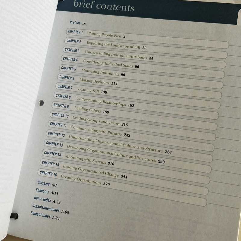 Organizational Behavior - Loose Leaf Ringbound, Bruno Dyck, Mitchell J. Neubert gallery
