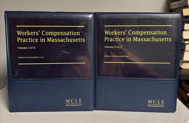Massachusetts Worker’s Compensation, Two Volume Set, Great Starter Reference