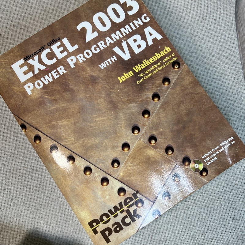 Excel 2003 Power Programming with VBA (Book & CD-ROM) by John Walkenbach