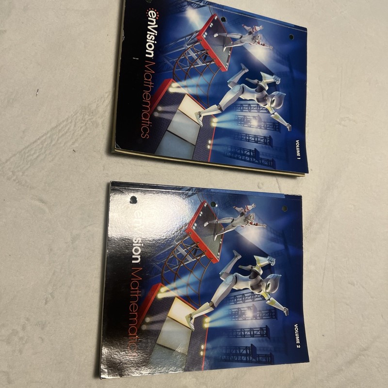 8th Grade 8 Envision Mathematics Student Edition Volume 1- 2 2020 Topics 1-8