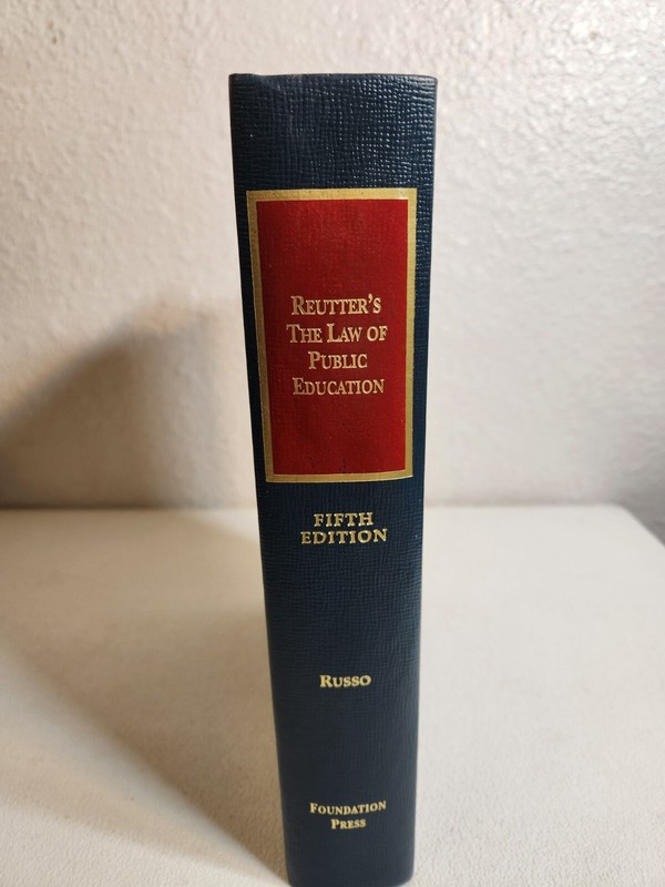 Reutter's The Law of Public Education FIFTH Edition HC EUC FREE Shipping gallery