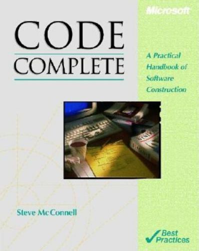 Code Complete McConnell, Steve paperback Used – Very Good