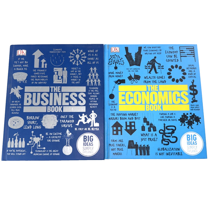 The Business Book & The Economic Book – Big Ideas Simply Explained by DK